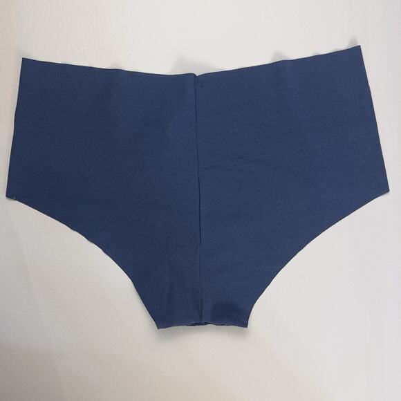 Lot of 3 Victoria's Secret Shimer Lace Inset No Show Cheeky Panty S.L NWT - Picture 10 of 11